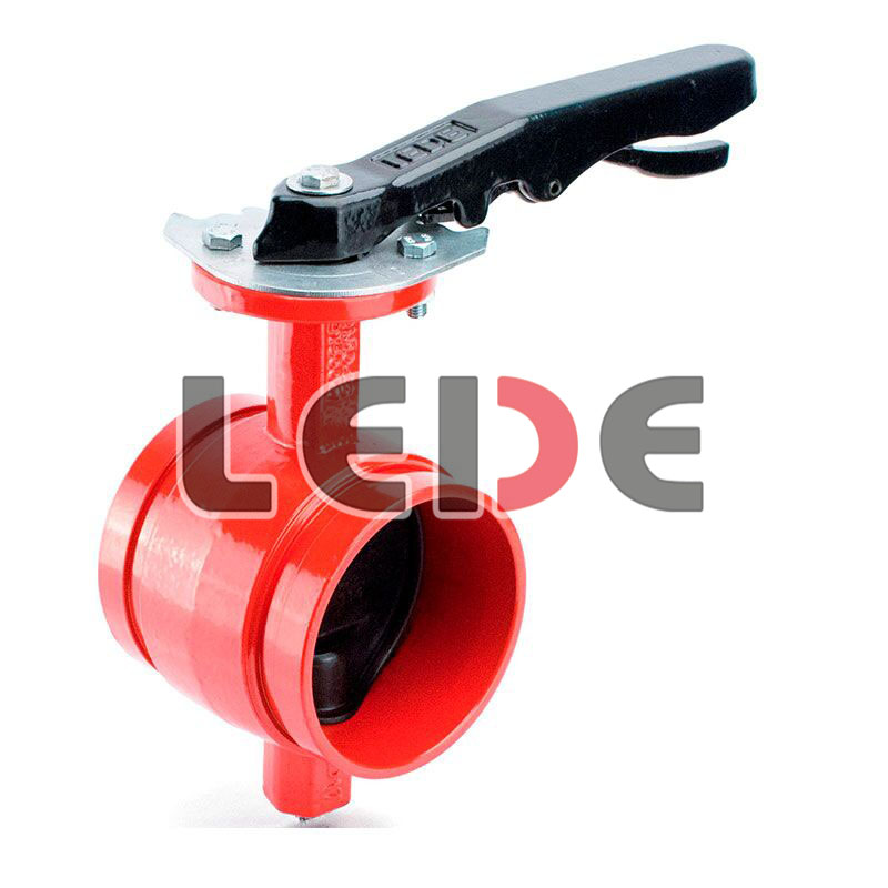 自密封手(shǒu)柄溝槽中(zhōng)線蝶閥